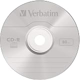 Verbatim CDR 80 Audio CD-R Disc 10 Pack Jewel Case 700MB 16x Data/Audio view 3