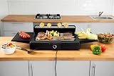 LIVIVO Electric Charcoal BBQ Grill 2200W Indoor Outdoor Thermostat view 9