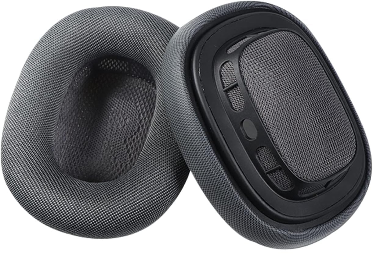 Photo 1 of Adhiper Ear Cushions Replacemnt Earpads for Apple Airpods Max Headphones, Protein Leather Ear Pads Covers Ear Cups for Airpods Max Headphones, Softer Memory Foam - Space Gray