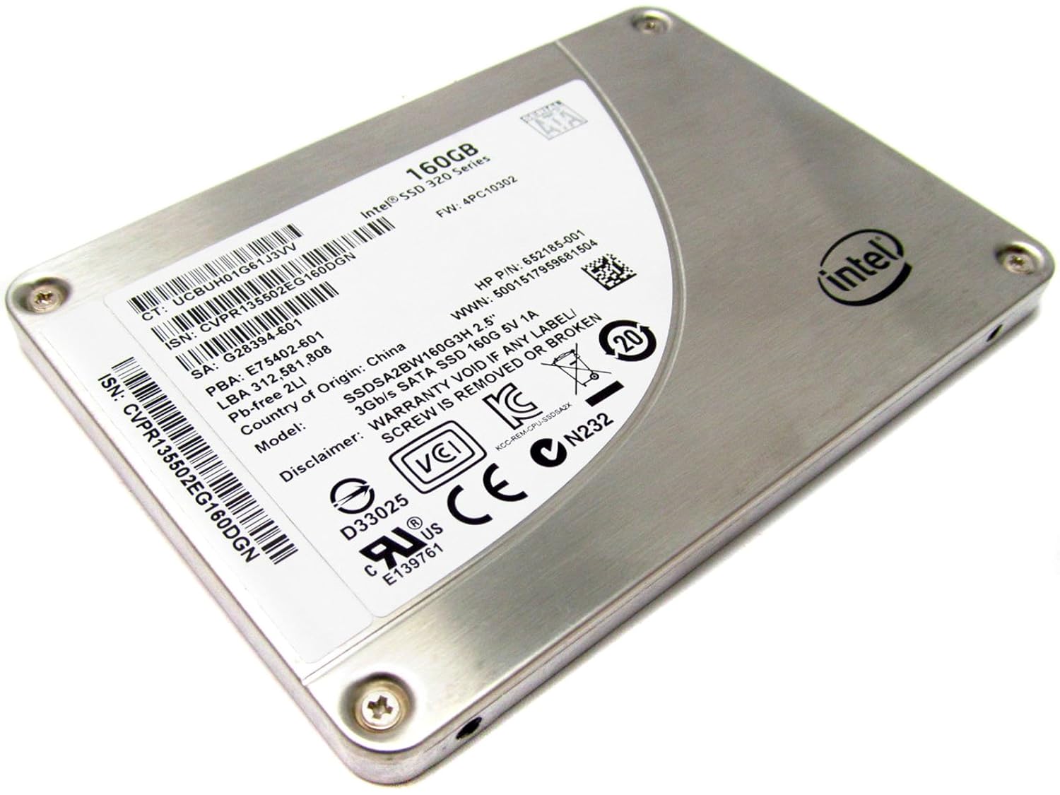 Amazon In Buy Intel Ssd 3 Series 160gb Ssdsa2bw160g3h Online At Low Prices In India Intel Reviews Ratings