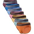 DAVID ARCHY Men's Underwear Briefs Rayon Made from Bamboo Wicking-Moisture Support Pouch Soft Underwear for Men 4 or 7 Pack