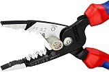 KNIPEX Wire Stripper 200mm Metric 0.75-6mm Solid 0.5-4mm Stranded Handles view 3