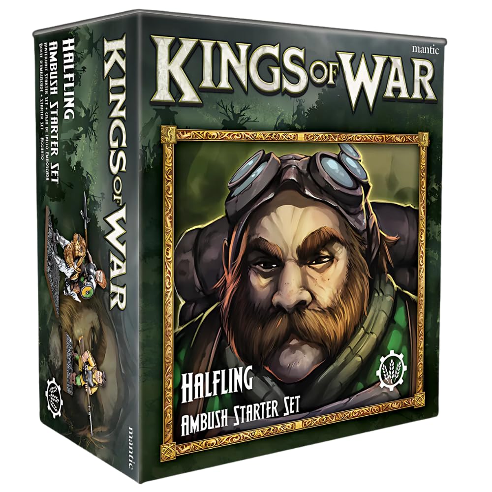 Mantic Games Kings of War Ambush Halfling starter Set