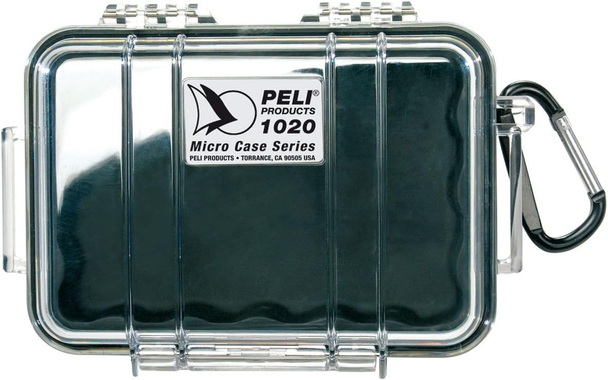 PELI 1020 1020-Caja Micro, Hombre, Negro/Claro: Amazon.es: Electrónica