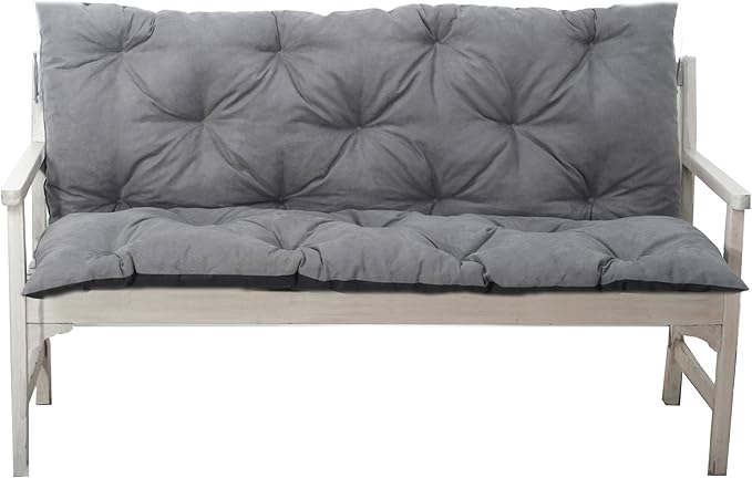 Amazon De 4l Textil Gartenbankauflage Hollywoodschaukeln Bankauflage Bankkissen Sitzkissen Und Ruckenkissen Polsterauflage Sitzpolster Gartenpolster Pflegeleicht