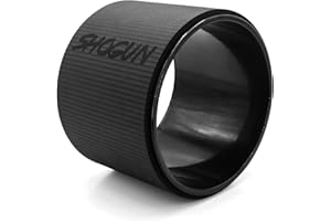 SHOGUN SPORTS Shogun Yoga Wheel Roller for Back Pain Relief - Back Roller Wheel Stretching Device for Back Pain Relief - Back Cracking Wheel Perfect for Spine Stretching, Improved Flexibility & Mobility