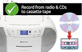 Denver TDC-280 Portable Radio CD Tape Cassette Player DAB+ FM Clock view 8