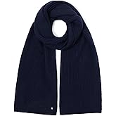 KVSS 100% Pure Cashmere Scarf for Women & Men Lightweight Knit Rib Scarves Ultra Soft | Luxury from Inner Mongolia