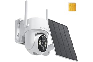 4G LTE Cellular Security Cameras Outdoor, No WiFi Security Cameras Wireless Outdoor, Solar Outdoor Security Camera, 360 Camer
