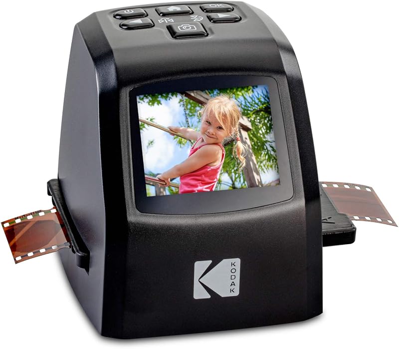 KODAK Mini Digital Film & Slide Scanner 22MP 2.4" LCD Includes Adapters