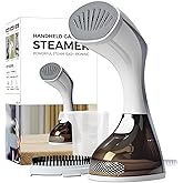 Mafilise Steamer for Clothes, 20S Heat Up, 1500W & 3 Steam Settings, Ceramic Soleplate with 13-Vent, 2-in-1 Clothing Iron Wrinkle Removal for All Fabrics, Portable & Travel-Ready