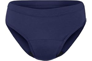 KNIX Women Cotton Leakproof Period Underwear Bikini – Moderate Flow Protection, Absorbs 2–4 Super Tampons
