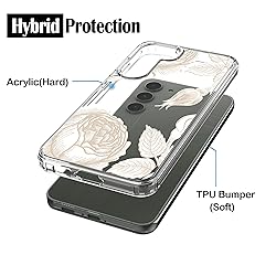 RANZ Galaxy S23 Plus Case, Anti-Scratch Shockproof