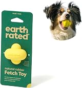 Earth Rated Dog Ball Interactive Fetch Toy Small Yellow 2-3 in view 1