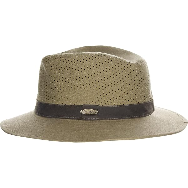 PANAMA JACK Unisex Straw Woven Western Cowboy Hat Tan Black One Size Panama Jack Sun Safari Matte Toyo Straw Hat - Ivory - Men main image 4
