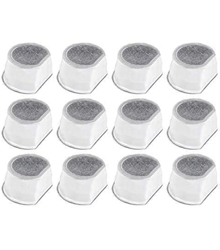 thumbnail image 2 of KIWDZFU Cat Water Fountain Filter Replacement For Stainless Steel Dispenser W/ 8 Filters& 8Sponges Circulating Filtration System 2 of 12