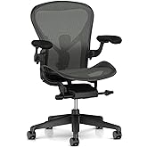 Herman Miller Aeron Ergonomic Chair - Size B, Graphite