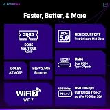 ASUS ROG Strix X870-F Gaming WiFi AMD AM5 ATX Motherboard view 4