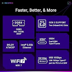 ASUS ROG Strix X870-A Gaming WiFi AMD AM5 X870 ATX