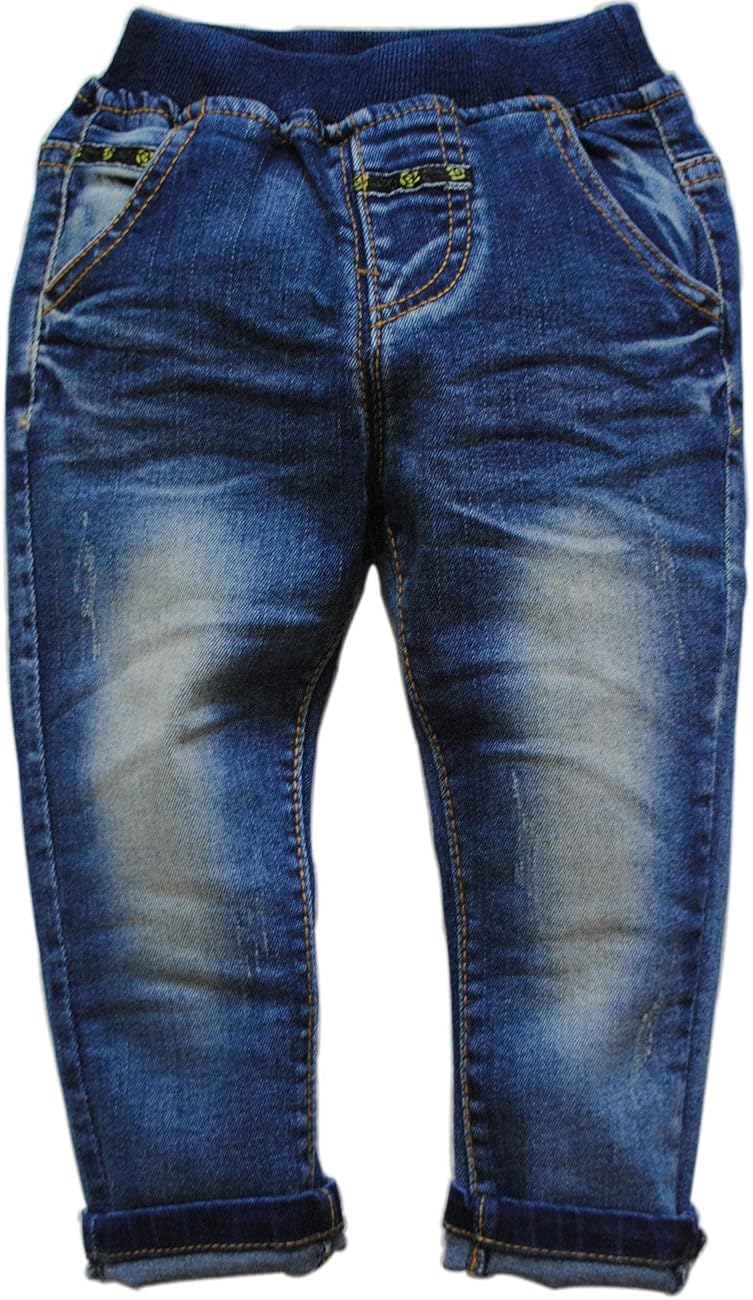3785 Baby Jeans Trousers Casual Pants Baby Girls Denim Pants not Fade: Clothing