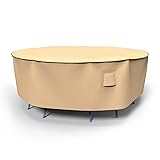 Budge P5A01TNNW1 Round Patio Table and Chairs Combo