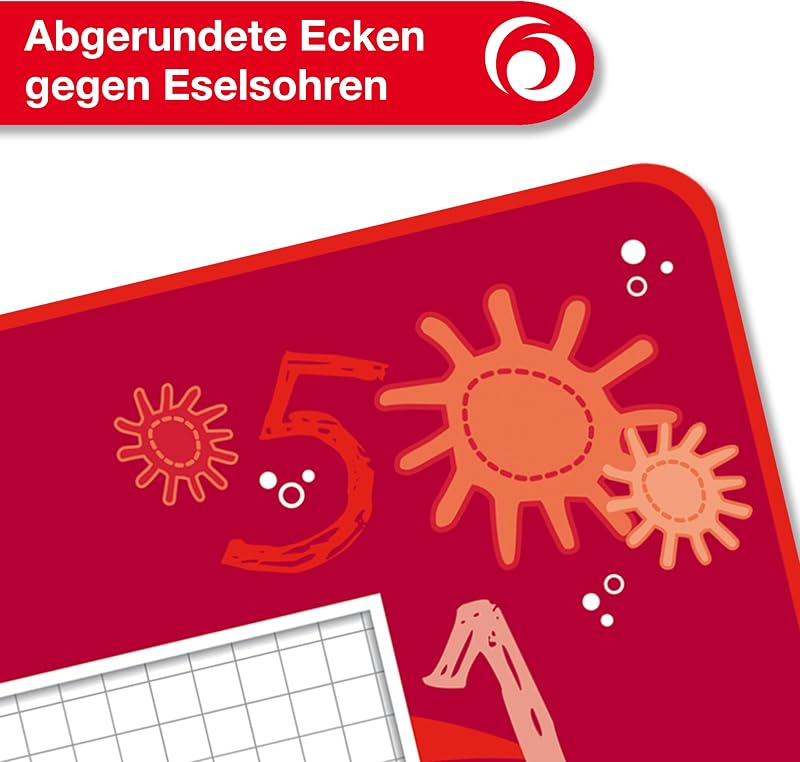 Schulheft x.book A4, Lineatur 7, 1. und 2. Klasse, 16 Blatt, 10 Stück — Foto 4 von 7