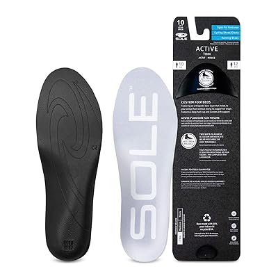 SOLE Active Thin Shoe Insoles - Men's Size 5/Women's Size 7