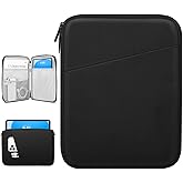 Dadanism 9-11 Inch Tablet Sleeve Bag Carrying Case for iPad (A16) 11th Gen 11", iPad 10th Gen 10.9" Air 5/4, i-Pad Air/Pro 11", i-Pad 9/8/7th, Galaxy Tab A9+ Plus 11", Remarkable 2 10.3", Black
