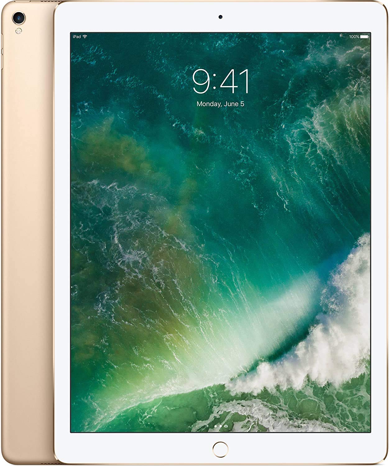 2017 Apple iPad Pro (12.9 inch, Wi-Fi, 64GB) Gold (Renewed)