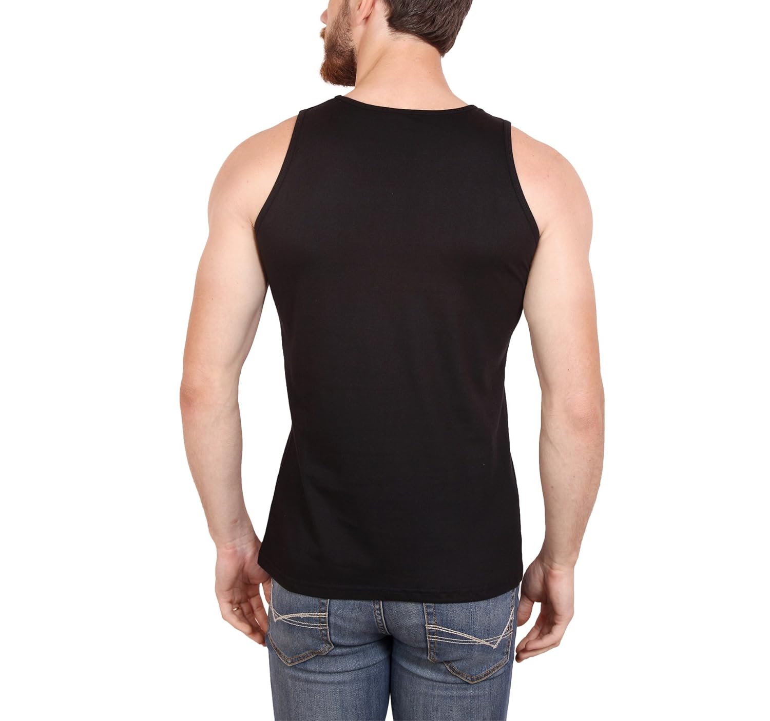 elepants men's cotton sleeveless t-shirt