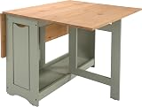 Seconique Santos Butterfly Dining Set Green Pine Top 6 Chairs view 3