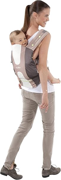 Babymoov Porte Bebe Physiologique Taupe Amande Amazon Fr Bebes Puericulture