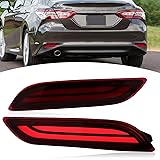 BINQIGOO Full LED Rear Bumper Reflector Lights
