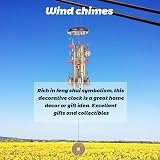 DWE Wind Chimes for Garden Chinese Lucky Metal Bell Outdoor 60 cm view 4