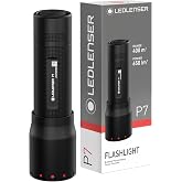 Ledlenser P7 Flashlight, Tactical Flashlight, Work Light, 650 Lumens | Advanced Focus System - Flood to Spot, Bright Flashlight for Fall Hikes, Pocket Flashlight, LED P7
