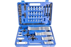 Amerbm Gear Hub Pulley Puller Bearing Separator 2 and 3 Legged 3" 4" 6" 8" Gear Puller Set Suitable for Remove of Gears, Hubs, Ball Races, Bearings, Flywheels, Pulleys and Sprockets