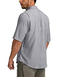 Men's Fishing Shirts with Zipper Pockets UPF