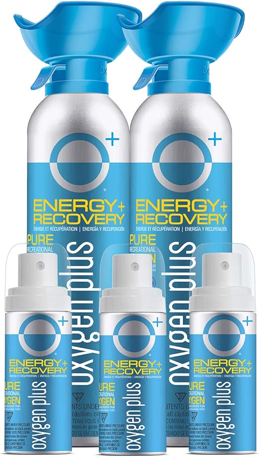 Oxygen Plus O+ Party Pack 99.5 Pure Recreational Oxygen