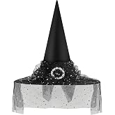 Doitory Witch Hat Witch Hats for Women Costume Accessory,Cosplay Wizard Hat