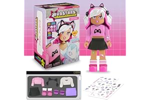 My Avastars Fashion Doll - Pink_Playz with 2 Outfits and 100+ Ways to Customize