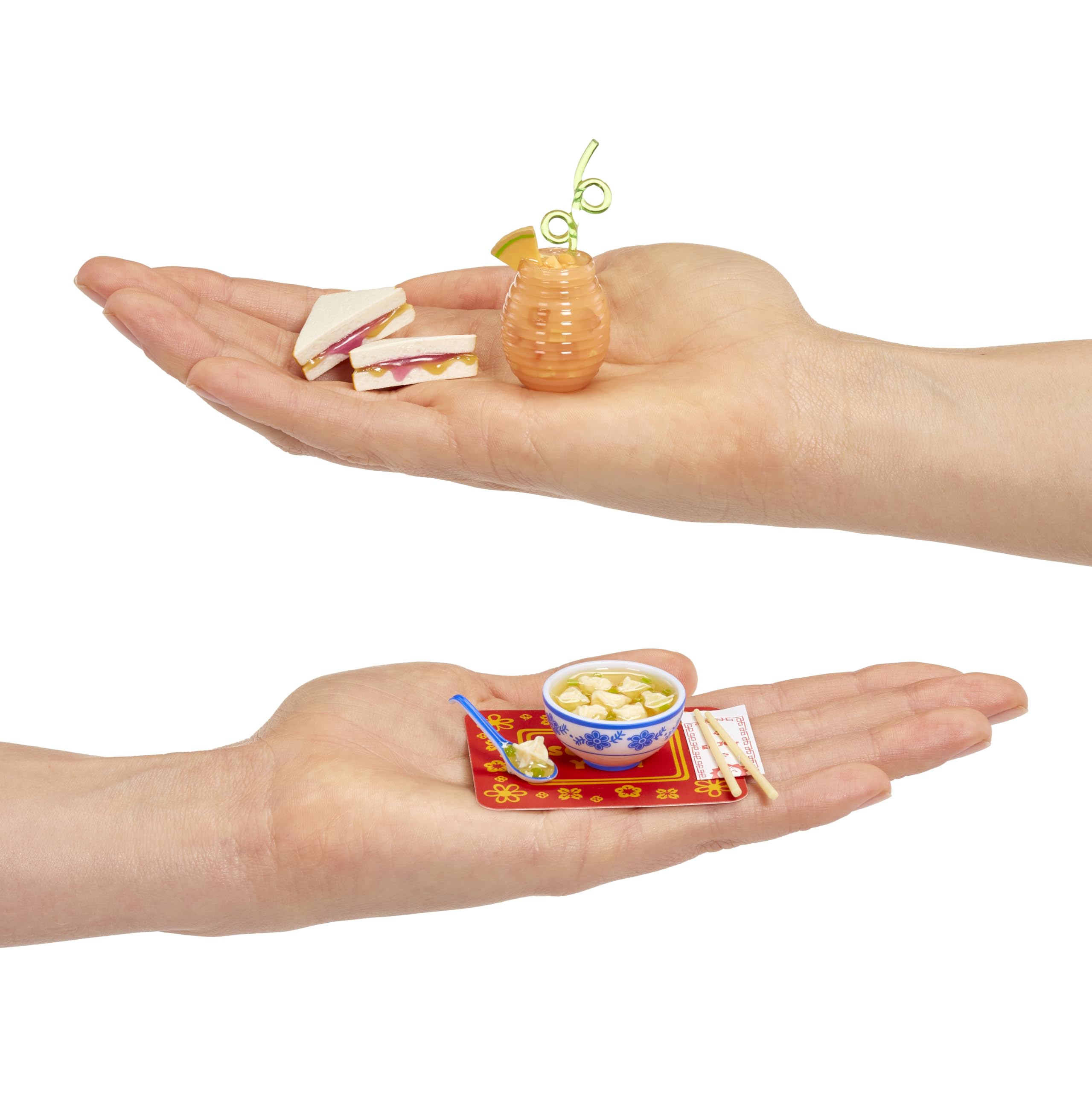 MGA's Miniverse Make It Mini Cafe Series 5 (3 Pack), Mini Collectibles - Mystery Blind Packaging, DIY, Resin Play, Replica Food, NOT EDIBLE, Collectors, 8+