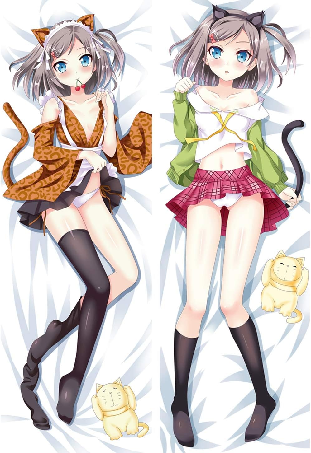 Amazon 筒隠月子 抱き枕カバー 160cm 50cm 160 50cm ピーチスキン オリジナル抱き枕カバー アニメ抱き枕 両面 18禁 Herman Will S アニメ 萌えグッズ 通販