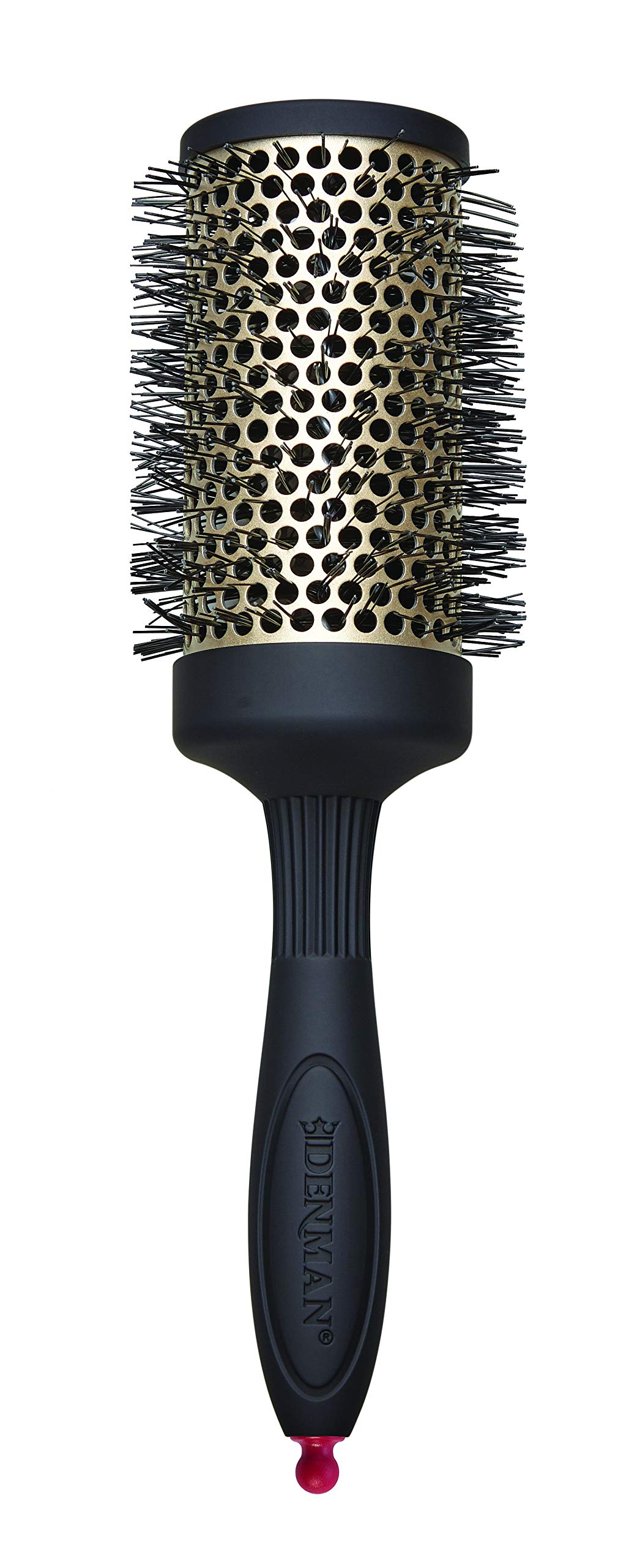 Denman D64 Thermoceramic Hot Curl Brush, Gold, 53mm