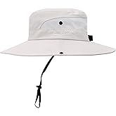 Womens Summer Sun Hat Beach Hat Wide Brim Outdoor UV Protection Hat Foldable Cool Mesh Ponytail Bucket Hat