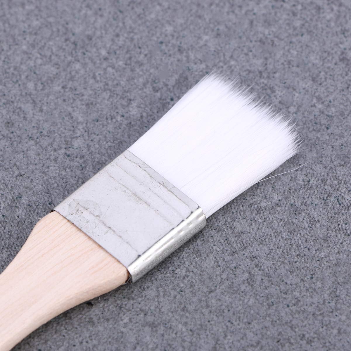 Artibetter Paint Brush Set 6Pcs Nylon Flat Brushes 0.5 Inch for Adhesive Touchups and Diy Painting Crafts Home Projects - Image 4