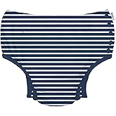 green sprouts Snap Reusable Absorbent Swimsuit Diaper, Light Pink Pinstripe, 24 Month