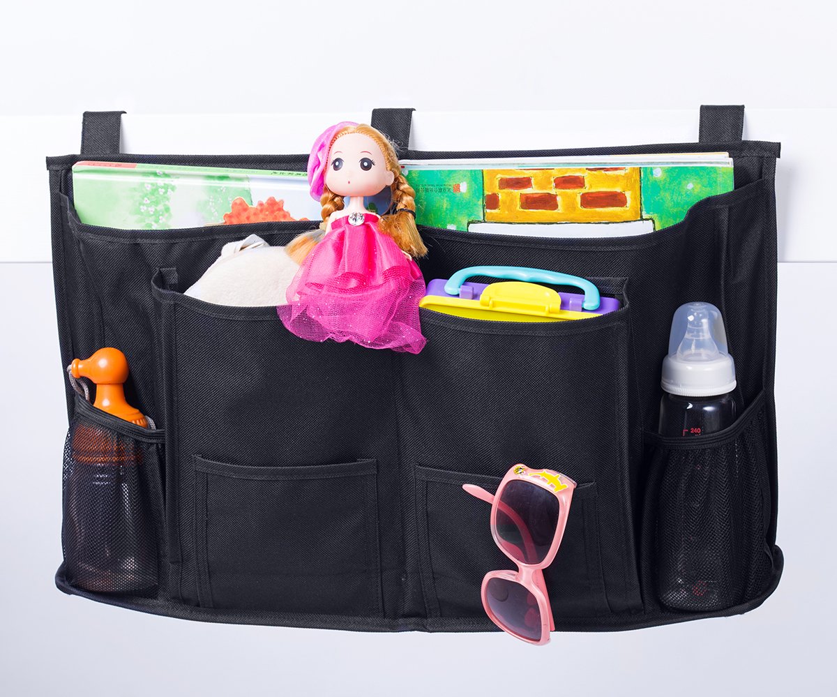 MISSLO Bedside Storage Caddy Hanging Organizer for Bunk Beds, Hospital