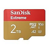 SanDisk 2TB Extreme microSDXC UHS-I Memory Card