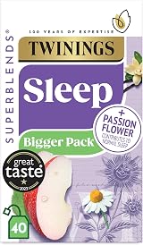 Twinings Superblends Sleep Tea Spiced Apple & Vanilla 40 Bags