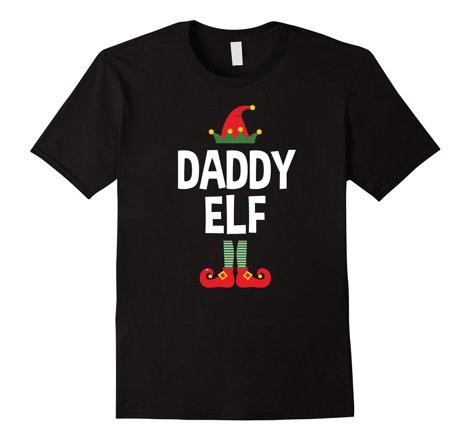 Daddy Elf Shirt - Family Matching Christmas Pajamas T-Shirt-ANZ